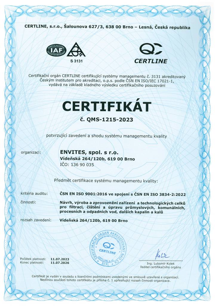 Certifikát